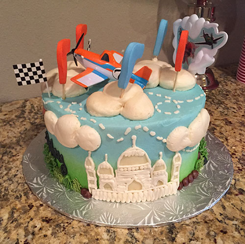 Disney Planes cake right side